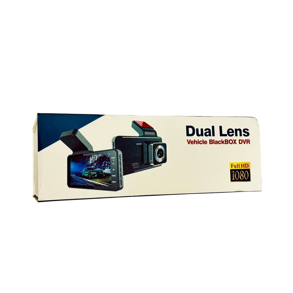 Dual Lens Vehicle BlackBox DVR Full HD 1080 back & front automobile car camera